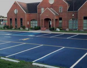 Whatever your parking lot is made of, we can sweep it clean, and keep it clean!